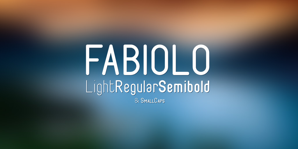 Free font downloads Free fonts - Fabiolo